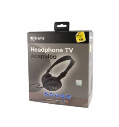 Xtreme 33569 headphones headset Wired Head-band Black