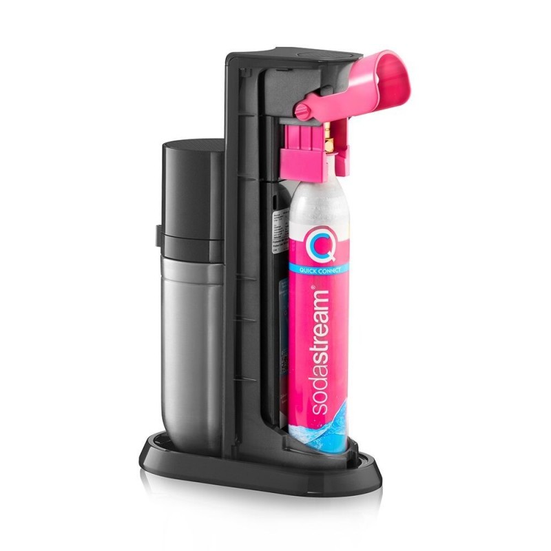 SodaStream DUO black Nero, Acciaio inossidabile