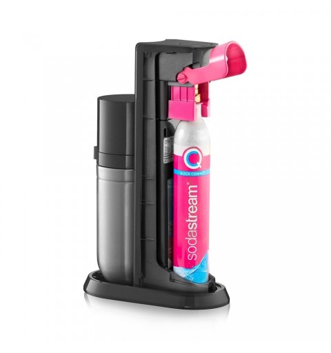 SodaStream DUO black Nero, Acciaio inossidabile