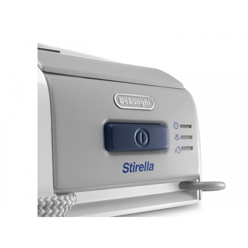 De’Longhi PRO1707 ferro da stiro a caldaia 0,8 L Ceramica Blu, Bianco