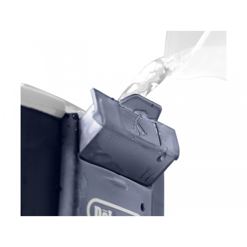 De’Longhi PRO1707 ferro da stiro a caldaia 0,8 L Ceramica Blu, Bianco