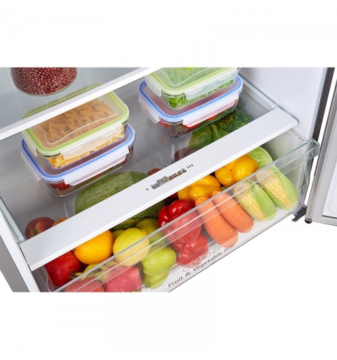 Hisense RT488N4DC2 fridge-freezer Freestanding 381 L E Silver
