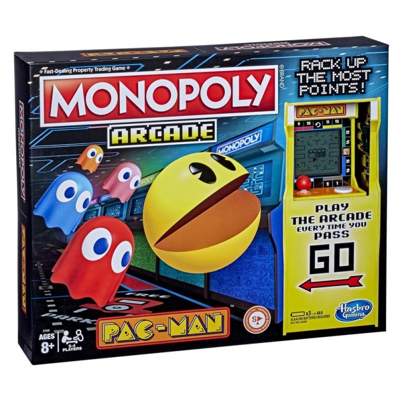 Hasbro Monopoly Arcade Pac-Man Kinder Wirtschaftssimulation Hasbro Monopoly Arcade Pac-Man Kinder Wirtschaftssimulation