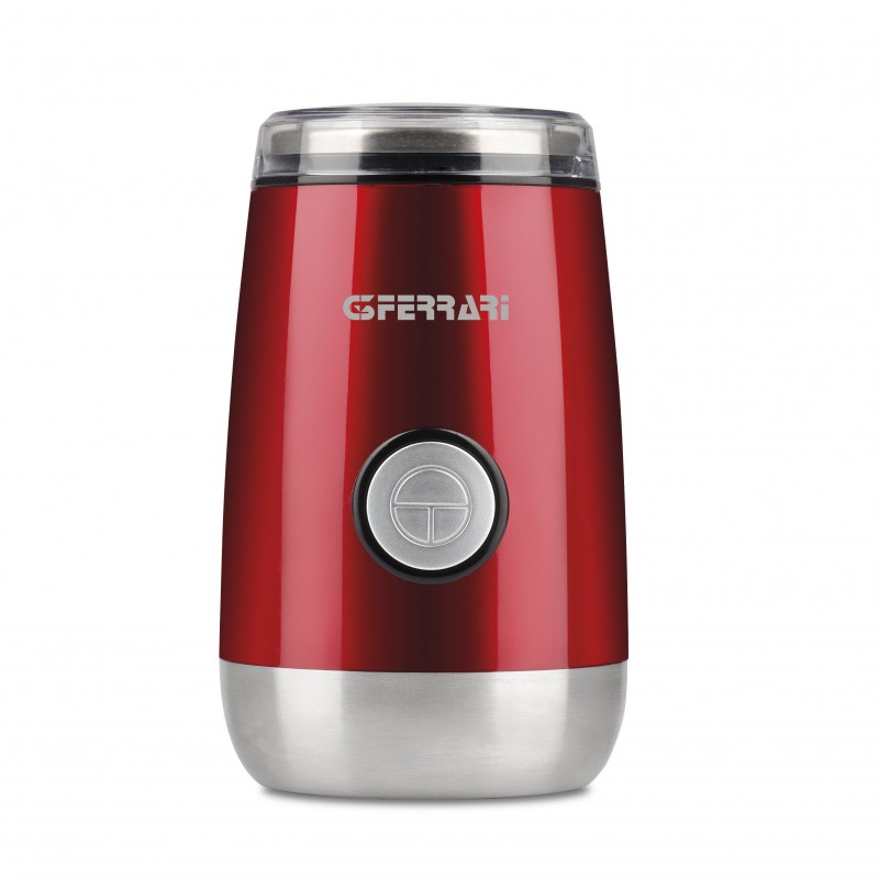 G3 Ferrari Cafexpress appareil à moudre le café 150 W Rouge, Acier inoxydable