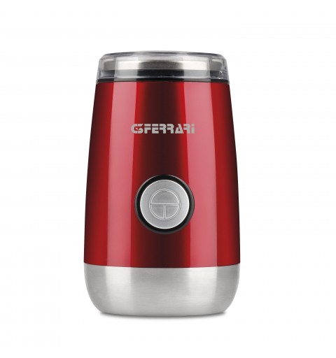G3 Ferrari Cafexpress appareil à moudre le café 150 W Rouge, Acier inoxydable