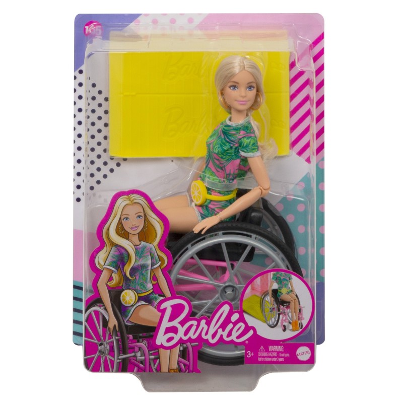 Barbie Fashionistas Et Son Fauteuil Roulant