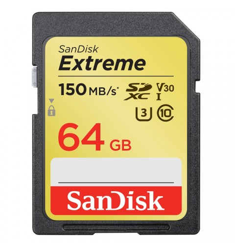 SanDisk Exrteme 64 GB 64 Go SDXC UHS-I Classe 10