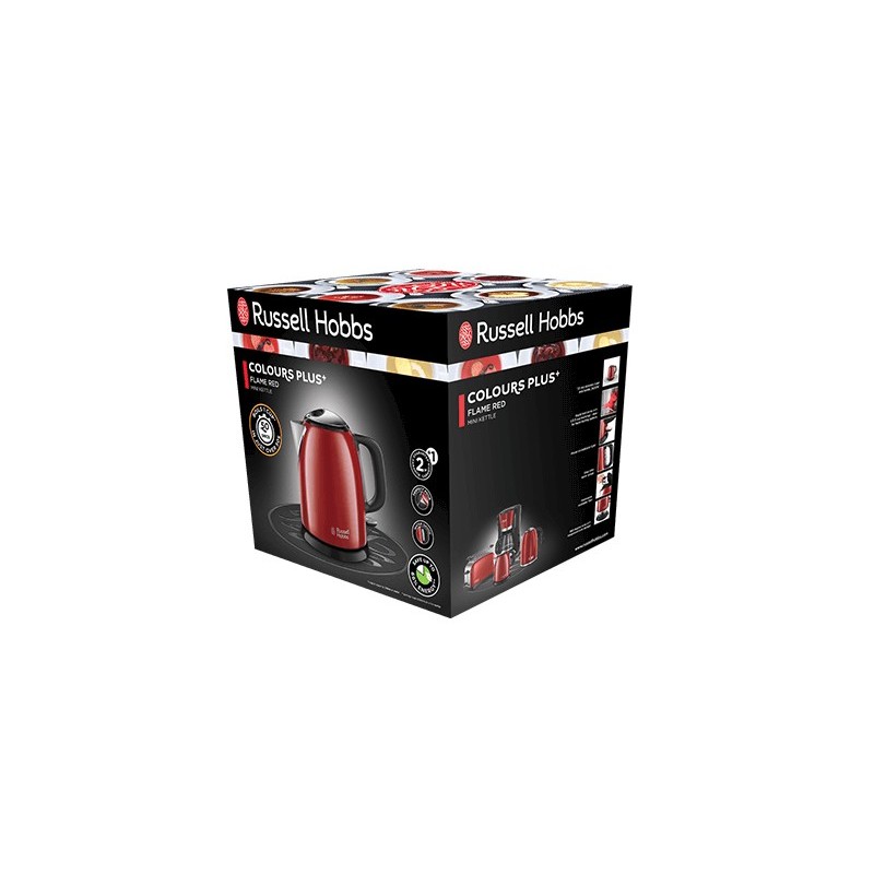 Russell Hobbs 24992-70 electric kettle 1 L 2400 W Black, Red