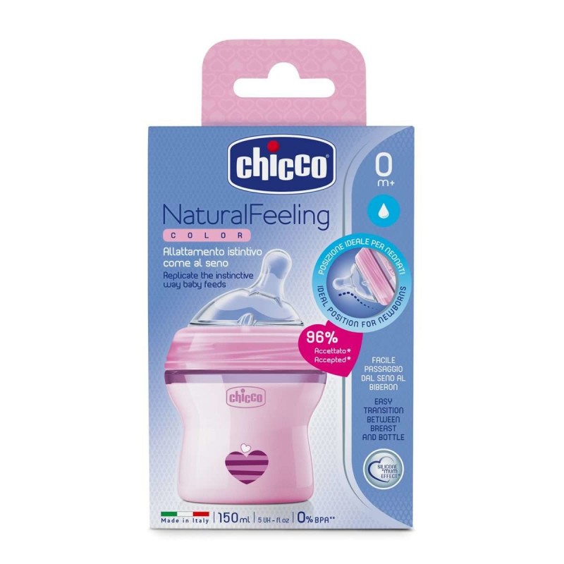 Chicco 00080811110000 Babyflasche 150 ml Kunststoff Rose