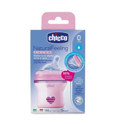 Chicco 00080811110000 Babyflasche 150 ml Kunststoff Rose