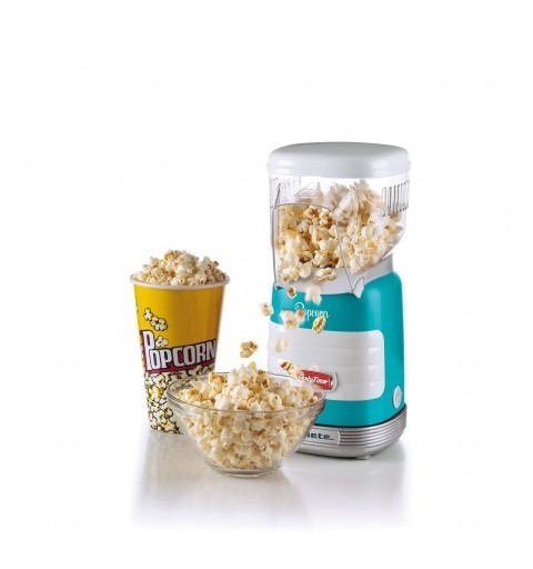 Ariete Pop Corn Party Time macchina per popcorn Blu, Trasparente 1100 W