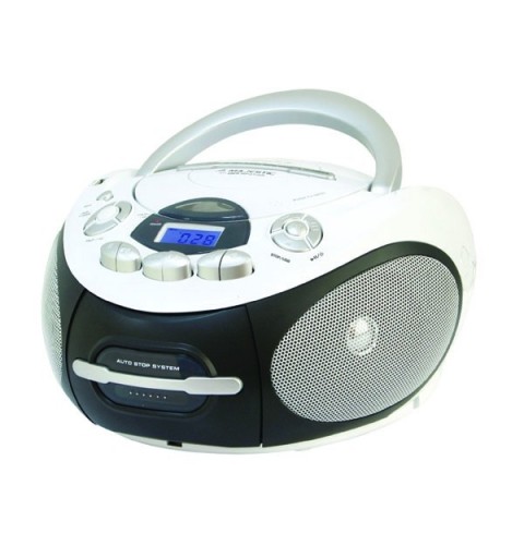 New Majestic AH-2387R MP3 USB Personal CD player Black, White