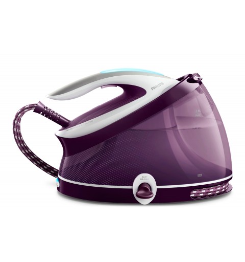 Philips GC9315 30 estación plancha al vapor 2,5 L Suela de T-ionicGlide Violeta, Blanco