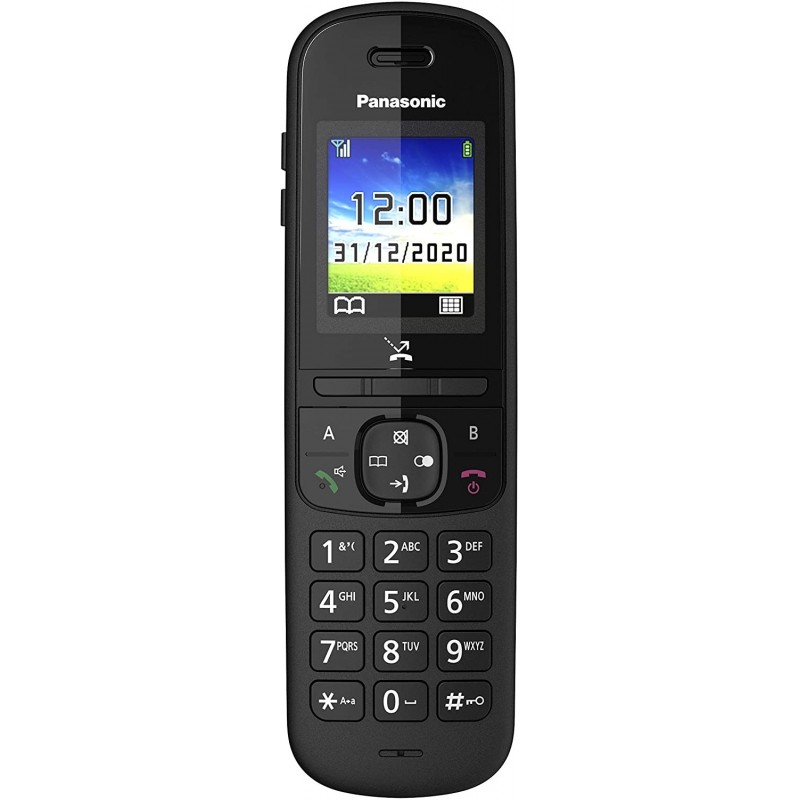 Panasonic KX-TGH710 Teléfono DECT Identificador de llamadas Negro