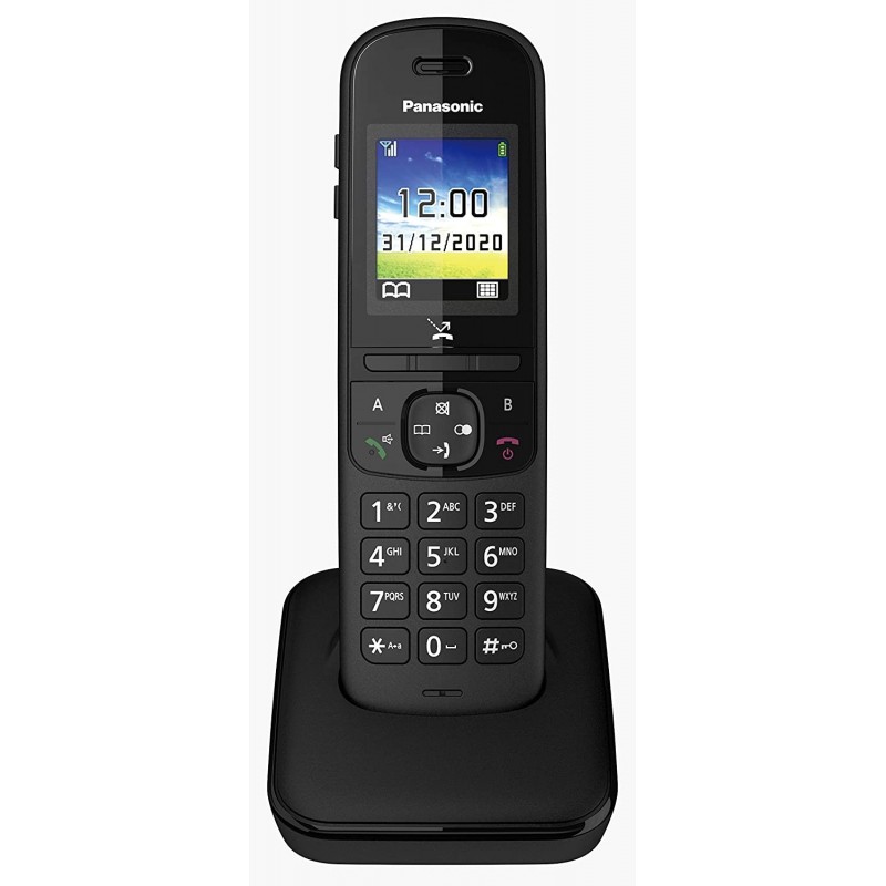 Panasonic KX-TGH710 DECT-Telefon Anrufer-Identifikation Schwarz