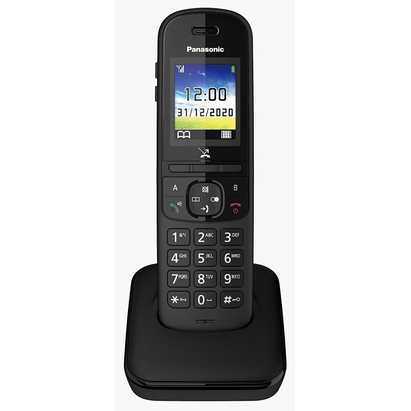 Panasonic KX-TGH710 Téléphone DECT Identification de l'appelant Noir