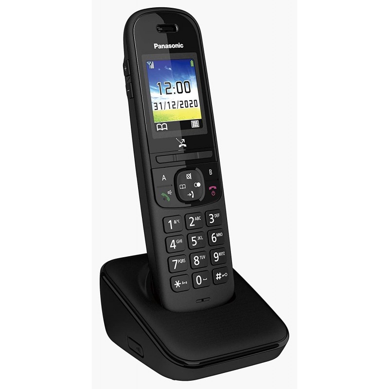 Panasonic KX-TGH710 DECT-Telefon Anrufer-Identifikation Schwarz