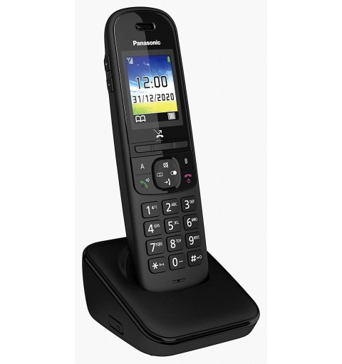 Panasonic KX-TGH710 Téléphone DECT Identification de l'appelant Noir