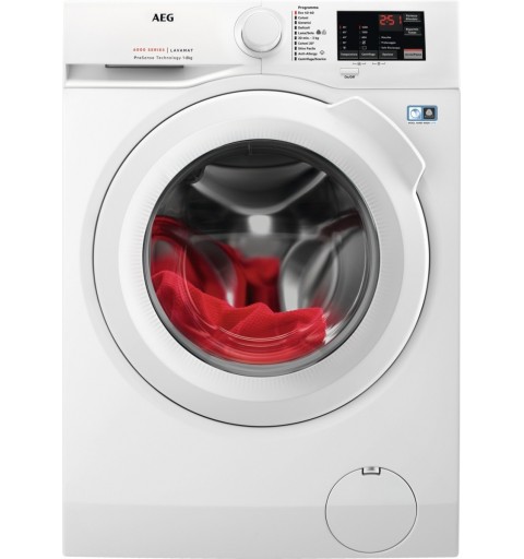 AEG L6FBI845 lavatrice Caricamento frontale 8 kg 1400 Giri min B Bianco
