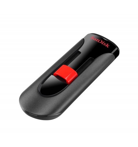 SanDisk Cruzer Glide unidad flash USB 32 GB USB tipo A 2.0 Negro, Rojo