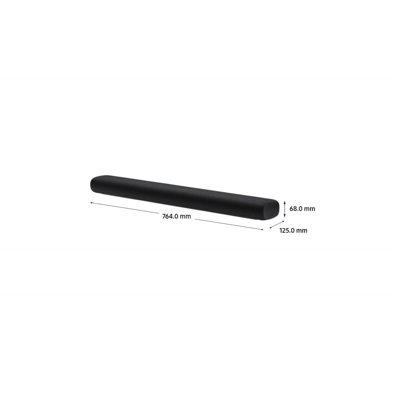 Samsung HW-S60A Black 5.0 channels