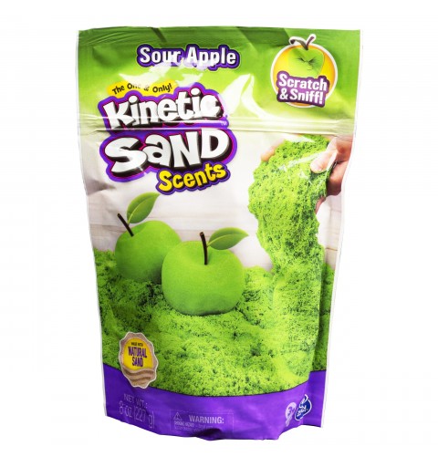 Kinetic Sand Scents, 8oz Chocolate Swirl Scented , for Kids Aged 3 and Up