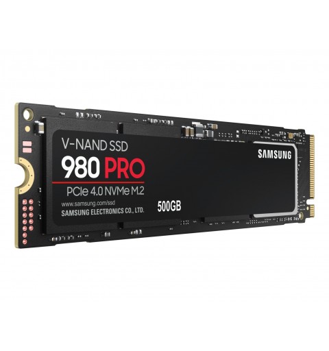 Samsung 980 PRO M.2 500 GB PCI Express 4.0 V-NAND MLC NVMe