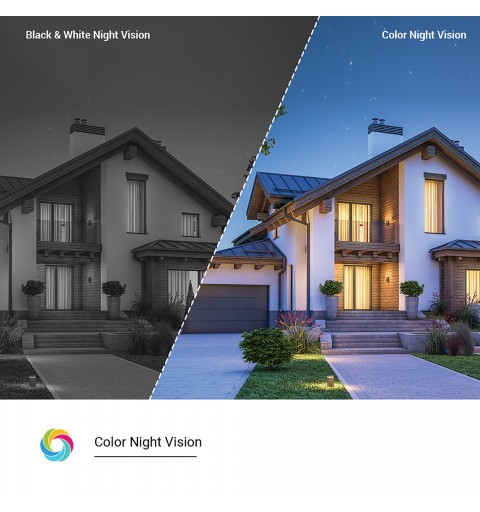 EZVIZ C3W 4MP Pro Smart Outdoor Camera with Colour Night Vision, AI Human Detection with Alarm & Strobe