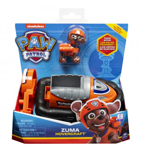 PAW Patrol Luftkissenboot-Fahrzeug mit Zuma-Figur (Basic Vehicle Basis Fahrzeug)