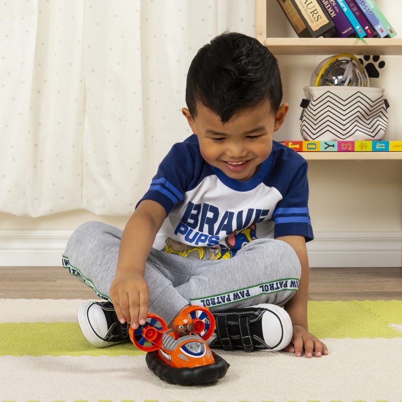 PAW Patrol , Zuma’s Hovercraft Vehicle with Collectible Figure, for Kids Aged 3 and Up