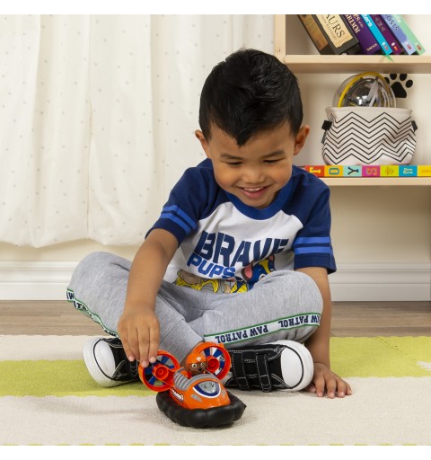 PAW Patrol Luftkissenboot-Fahrzeug mit Zuma-Figur (Basic Vehicle Basis Fahrzeug)