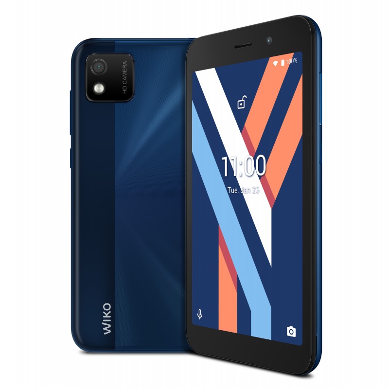 Wiko Y52 12,7 cm (5") Double SIM Android 11 4G Micro-USB 1 Go 16 Go 2020 mAh Bleu