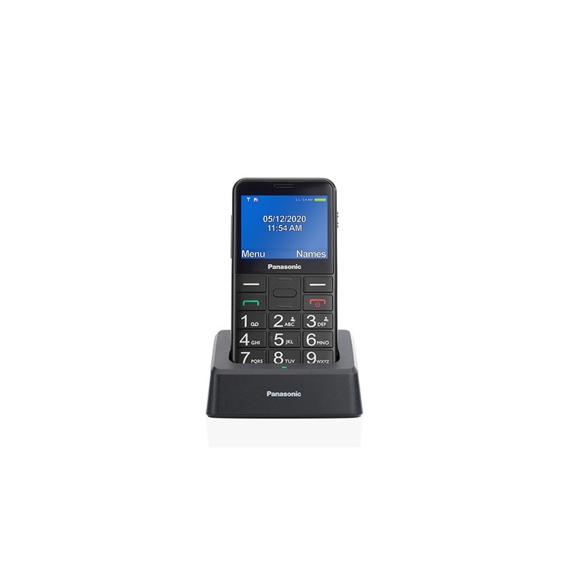 Panasonic KX-TU155 6,1 cm (2.4") 102 g Nero Telefono di livello base