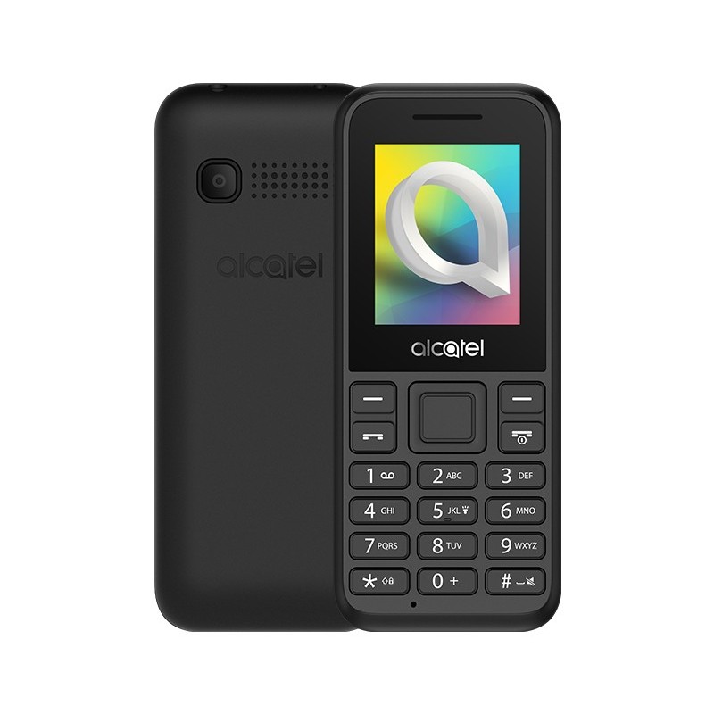 Alcatel 1066D 4,57 cm (1.8 Zoll) 63 g Schwarz Funktionstelefon