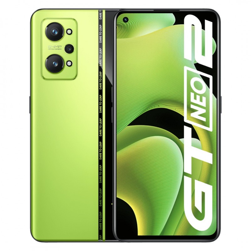 realme GT Neo 2 16,8 cm (6.62") SIM doble Android 11 5G USB Tipo C 12 GB 256 GB 5000 mAh Verde