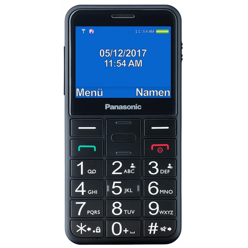 Panasonic KX-TU150 6,1 cm (2.4") 102 g Nero Telefono cellulare basico