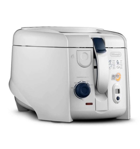 De’Longhi RotoFry Singolo Indipendente 1800 W Friggitrice Bianco