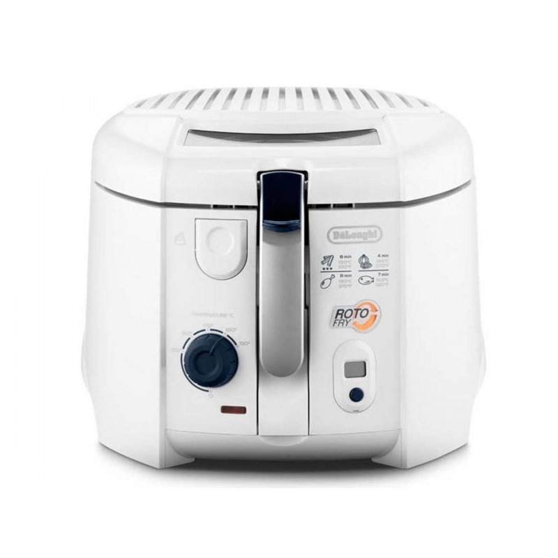 De’Longhi RotoFry Sencillo Independiente 1800 W Freidora Blanco