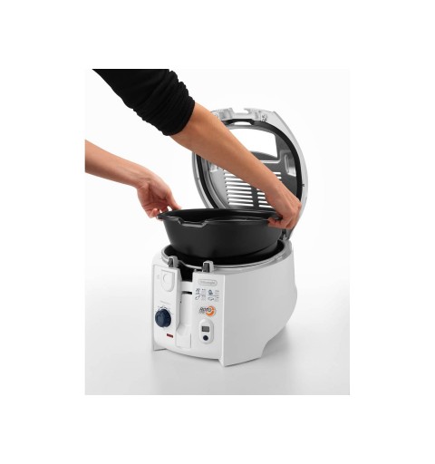 De’Longhi RotoFry Sencillo Independiente 1800 W Freidora Blanco