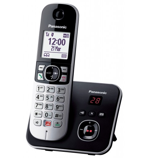 Panasonic KX-TG6861 DECT telephone Caller ID Black, Grey