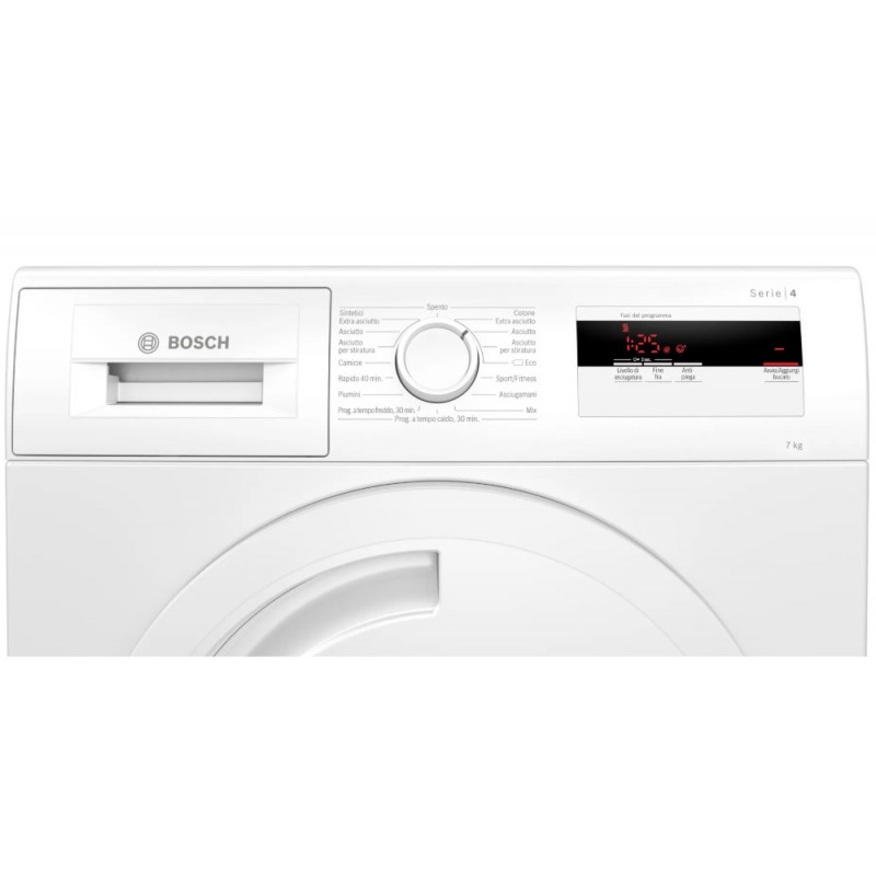 Bosch WTH83007II lavasciuga Libera installazione Caricamento frontale Bianco