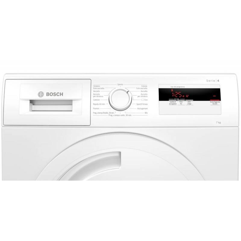 Bosch WTH83007II machine à laver avec sèche linge Autoportante Charge avant Blanc