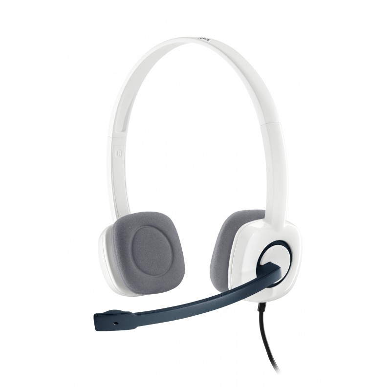 Logitech H150 Stereo Headset Auricolare Cablato A Padiglione Ufficio Bianco