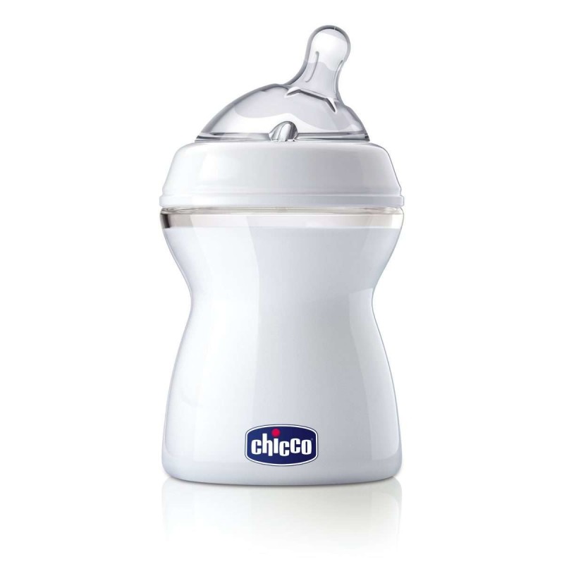 Chicco NaturalFeeling feeding bottle 250 ml White