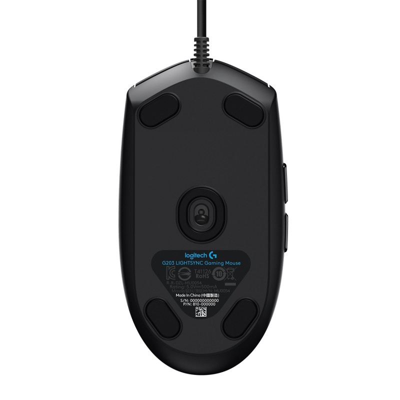 Logitech G G203 LIGHTSYNC Gaming mouse USB tipo A 8000 DPI