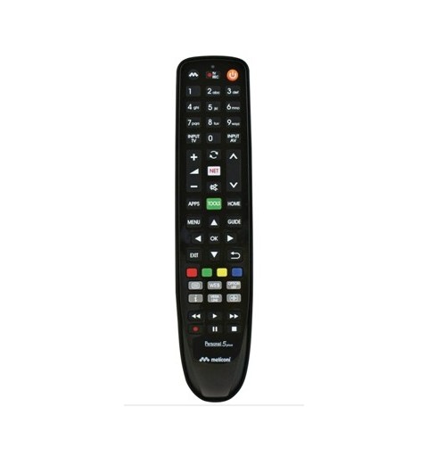 Meliconi Personal 5 Plus remote control IR Wireless TV Press buttons