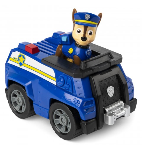 PAW Patrol , Chase’s Patrol Cruiser Vehicle with Collectible Figure, for Kids Aged 3 and Up