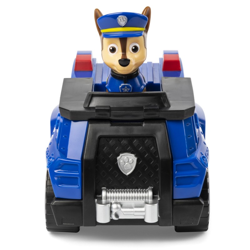 PAW Patrol , Chase’s Patrol Cruiser Vehicle with Collectible Figure, for Kids Aged 3 and Up