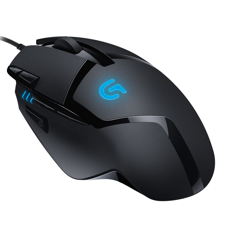 Logitech G G402 Hyperion Fury FPS Gaming Mouse Maus rechts USB Typ-A 4000 DPI