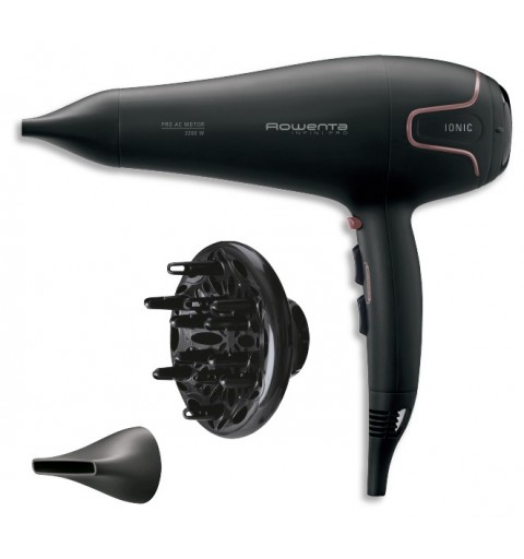 Rowenta Pro 2 Infini Pro 2200 W Schwarz, Pink